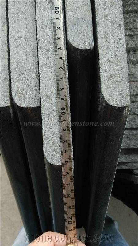 Black Galaxy Kitchen Countertop, Natural Granite Worktops, Polished Granite Countertop, Kitchen Countertop, Xiamen Winggreen Manufacture