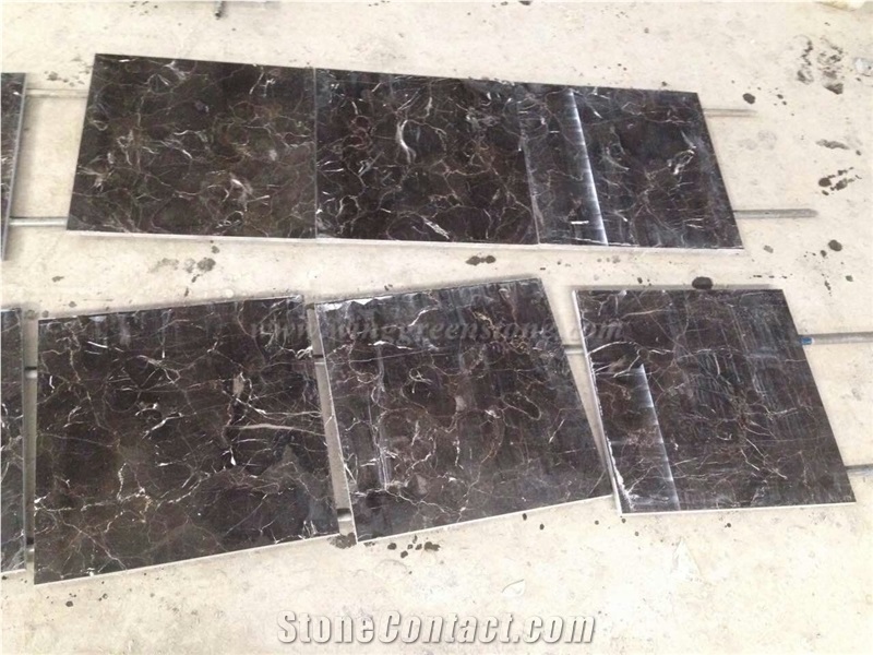 China Dark Emperador Marble Tile, China Dark Brown Marble Slab and Tile, Cheap Dark Emperador Tile, Winggreen Stone