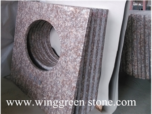 China Stone G687 Granite Counter Top, G687 Granite for Kitchen Countertop,Bench Top,Kitchen Bar Top,Island Top