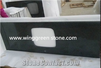 Factory Direct Selling for Kitchen/Bathroom Top G654 Dark Gray Granite Countertop from Xiamen