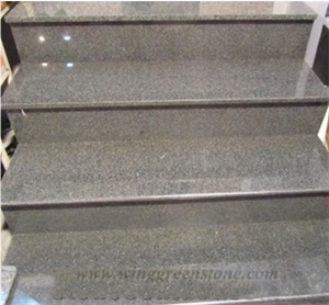 G654 Granite,Dark Barry Grey,Dark Grey,Flake Grey,Black Impala China,Nero Impala China,New Impala,New Jasberg,Padang Dark Granite Stairs and Steps