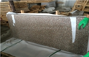 G664 Granite Countertop, Pink Polished Granite Countertop, Pink Granite Countertop, Natural Granite Countertop, Polished Granite Countertop, Kitchen Countertop, Xiamen Winggreen Manufacture