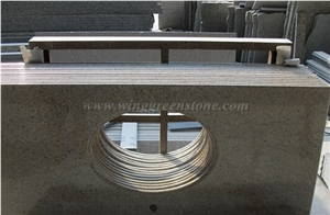 G682 Granite Countertop, G682 Kitchen & Bathroom Countertop, Golden Yellow Granite Countertop, Natural Granite Countertop, Polished Granite Countertop, Kitchen Countertop, Xiamen Winggreen Manufacture