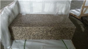 G703 Chrysanthe Mum Yellow Granite,Juhua Huang Granite for Staircase and Deck Stair