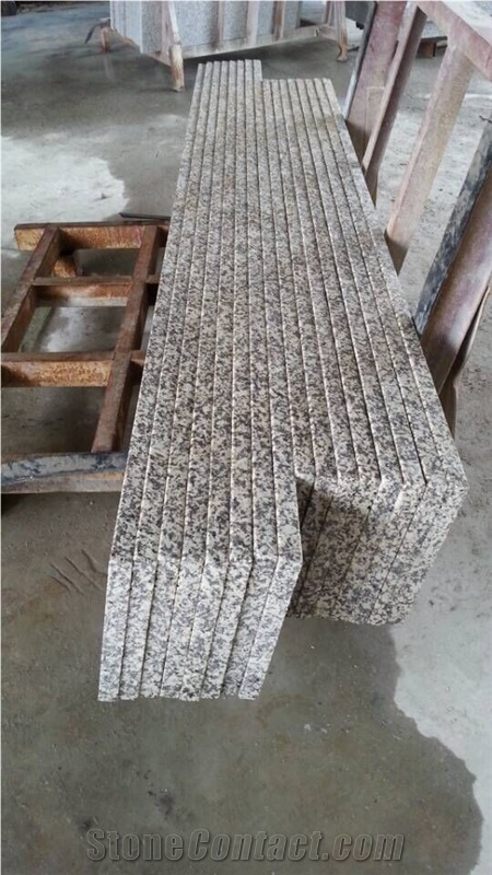 G703 Chrysanthe Mum Yellow Granite,Juhua Huang Granite for Staircase and Deck Stair