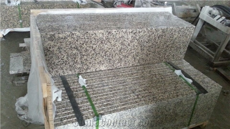 G703 Chrysanthe Mum Yellow Granite,Juhua Huang Granite for Staircase and Deck Stair