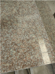 Hot Sale G687 Granite, Peach Red Granite Steps, China Pink Granite Steps & Risers, G687 Treads and Threshold, Xiamen Winggreen Manufacture