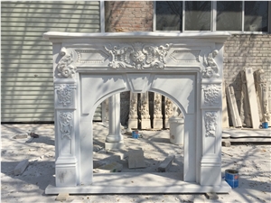 Multicolor Decorating Fireplace,Popular Design Idea,Fireplace Surrounding,Sculptured Fireplace,Made in China