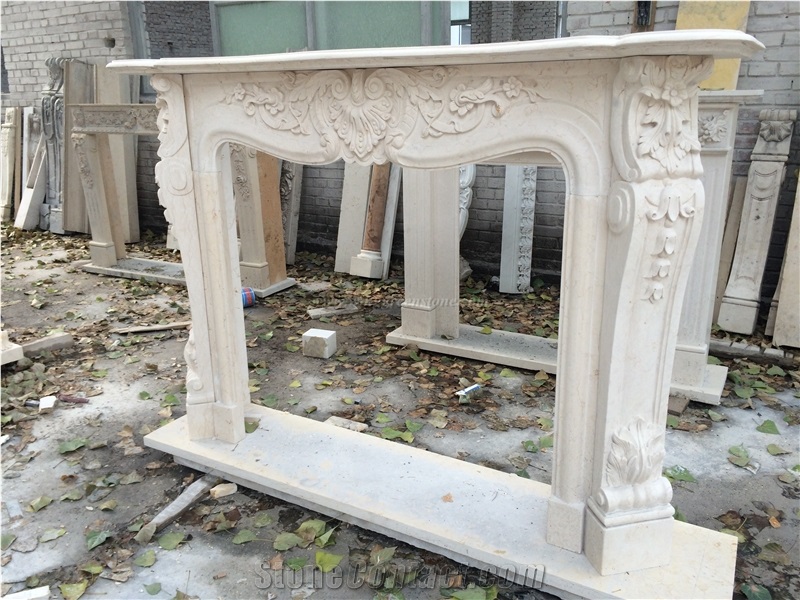 Multicolor Decorating Fireplace,Popular Design Idea,Fireplace Surrounding,Sculptured Fireplace,Made in China