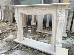 Multicolor Decorating Fireplace,Popular Design Idea,Fireplace Surrounding,Sculptured Fireplace,Made in China
