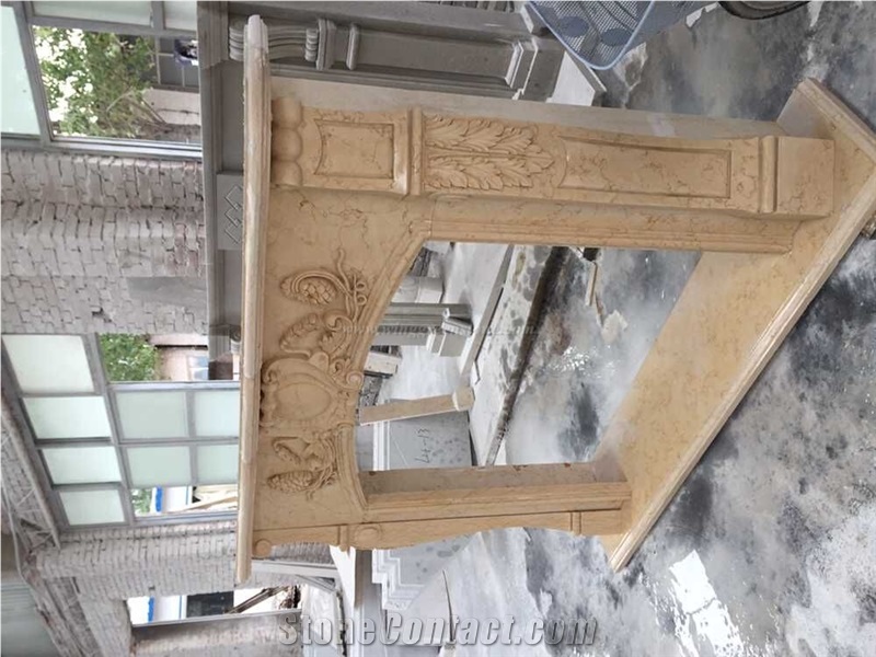 Multicolor Decorating Fireplace,Popular Design Idea,Fireplace Surrounding,Sculptured Fireplace,Made in China