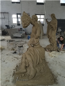 Sculpture & Handcrafts Western Style and Figure Statues Stone Carving