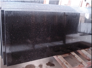 Granite Countertop /Kitchen Countertops / Black Galaxy Countertop/Kitchen Desk Tops /Kitchen Island Tops