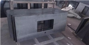 Granite Countertop /Kitchen Countertops / Black Galaxy Countertop/Kitchen Desk Tops /Kitchen Island Tops