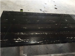 Silver Portoro Marble Vanity Tops / Marble Vanity Tops / Black Marble Tops / Silver Portoro Vanity Tops /Bathroom Tops