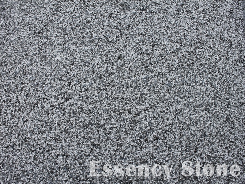Bush Hammered Sesame Black Granite G654 Padang Dark Grey Granite Tile