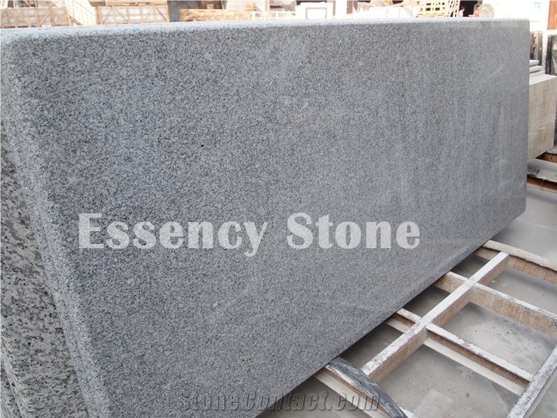 China G603 Grey/White Granite Commercial Countertop,Kitchen Top with Bullnose Edge