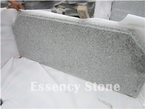 China G603 Grey/White Granite Commercial Countertop,Kitchen Top with Bullnose Edge