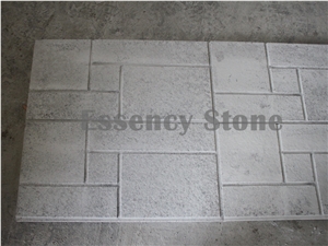 China G603 Light Grey Granite Flamed Surface Wall Tile with Grooves Channel
