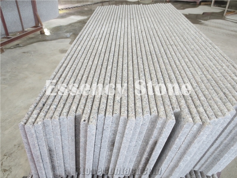 China G635 Rose Pink/Anxi Red Granite Step Stair with Round Edge