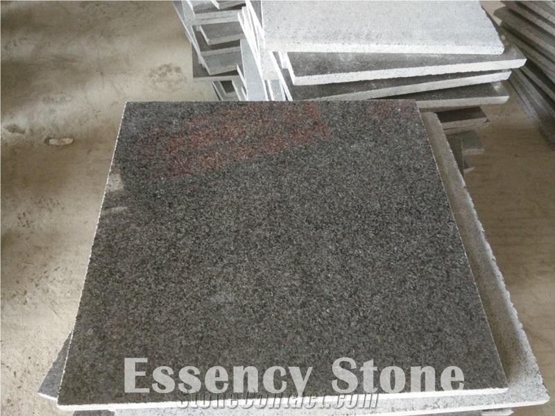 China G654 Nero Impala Black Granite Tile Polished ,Padang Dark Grey Granite Tiles