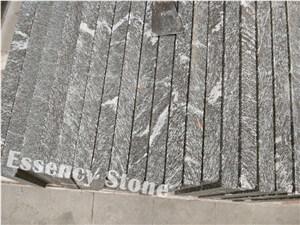 China Jet Mist Granite Polished,Mist Black Via Lactea Granite Tile & Slab,Kashmir Black Granite
