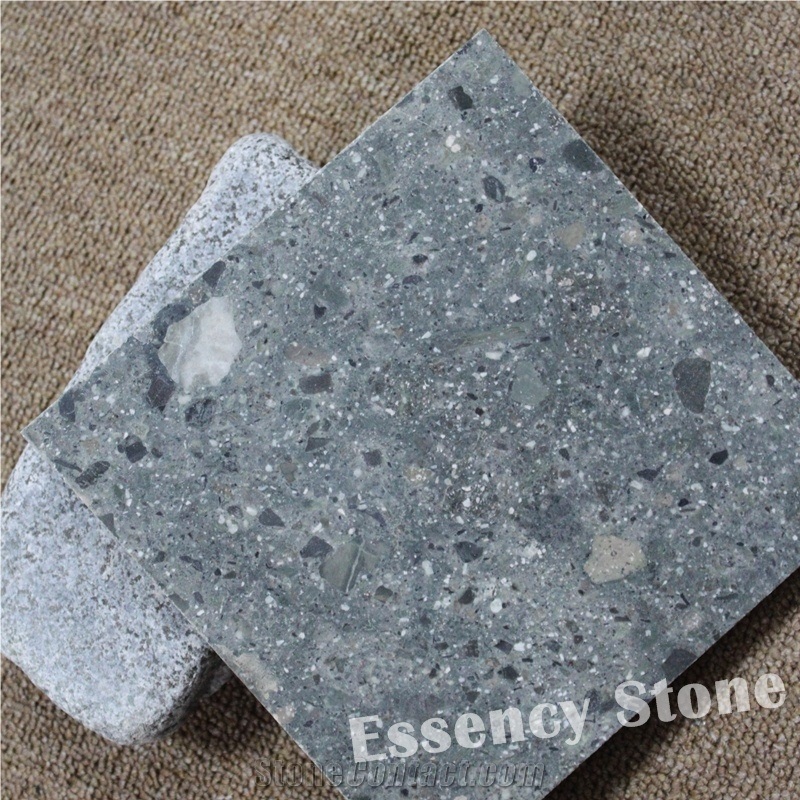 China Multicolor Green Granite Tiles & Slabs Polished Green Yiyang Granite