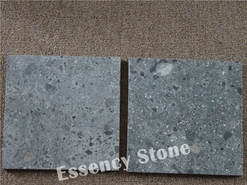 China Multicolor Green Granite Tiles & Slabs Polished Green Yiyang Granite