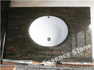 Dark Green Granite with Red Rose Countertop Desktop,Rose Gold Granite Dark Green Granite with Red Rose Countertop Desktop,Rose Gold Granite