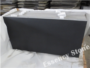 Honed Mongolia Black Basalt Tile,Swimming Pool Surround Coping Tile