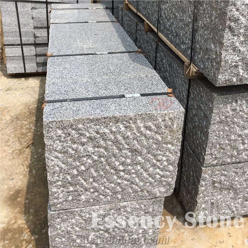 Pineapple Granite Building Stone Of G654 Padang Dark Grey Granite for Pillar and Posts Caps