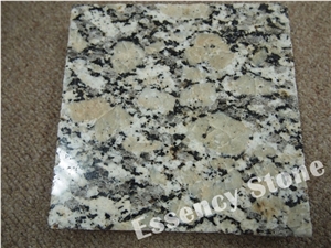 Polished Oriental Autuman Gold Granite Tiles and Slabs,Chinese Golden Leaf Granite