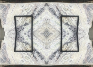 White Color Marble Slabs - Dream White