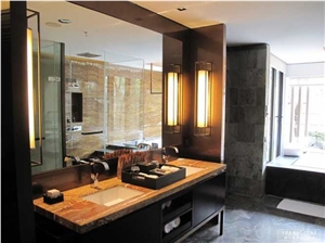 China Factory Price Francial Gold Wooden Marble Tile & Slab Red Dragon Polished Marble Tiles Big Slab