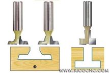 T Slatwall Channel CNC Router Cutter Bits for Slat Wall T Slot Cutting