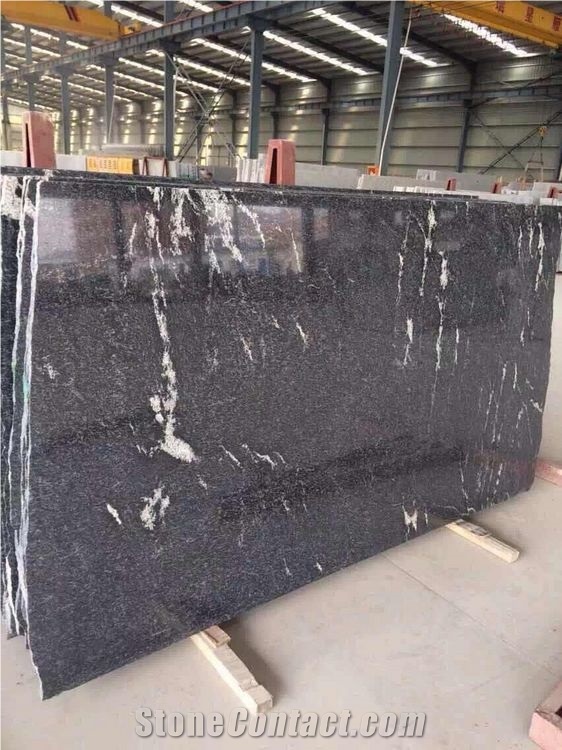 China Jet Mist,Nero Branco, Black Granite Tile & Slab