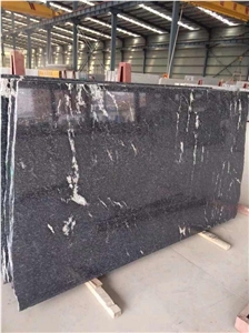 China Jet Mist,Nero Branco, Black Granite Tile & Slab