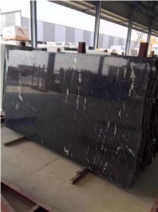 China Jet Mist,Nero Branco, Black Granite Tile & Slab