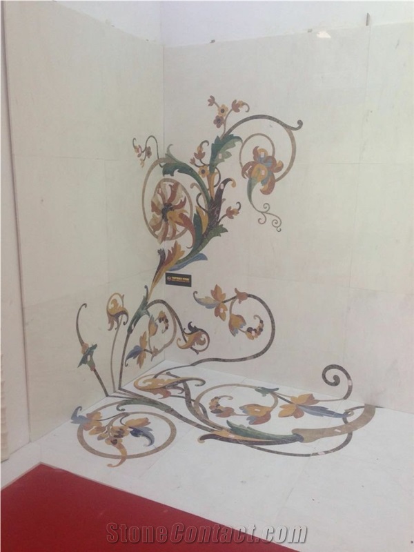 Water Jet Cladding,Water Jet Pattern, Natural Stone Mosaic, Medallion
