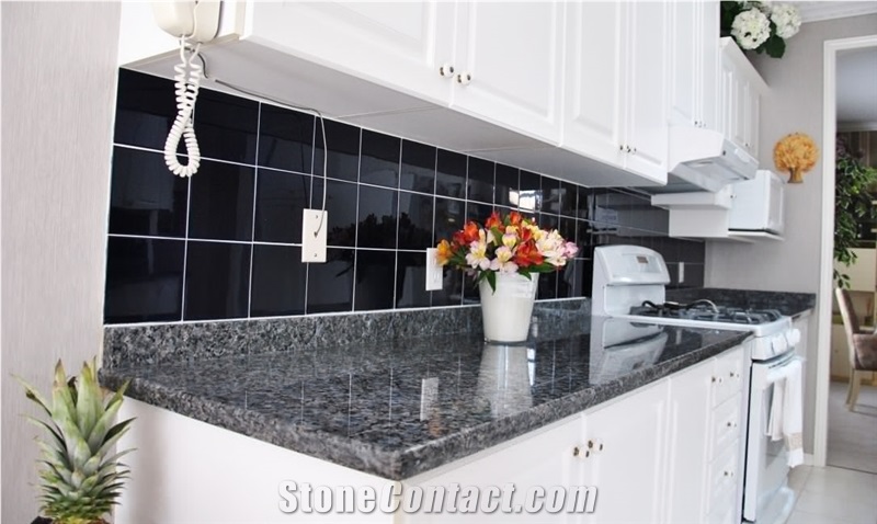 Natural Stone Tan Brown Granite Kitchen Countertop