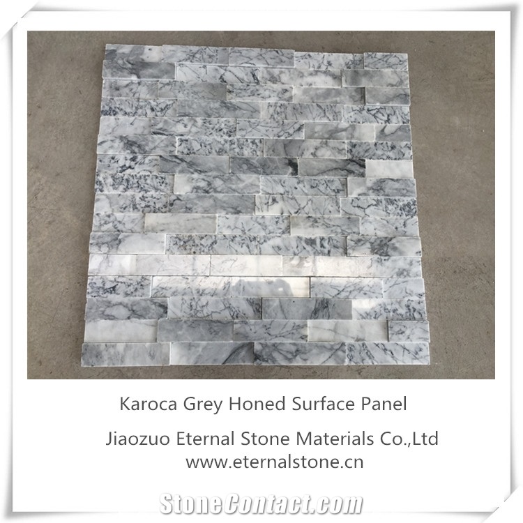 Marble Karoca White Cultured Stone and Panel