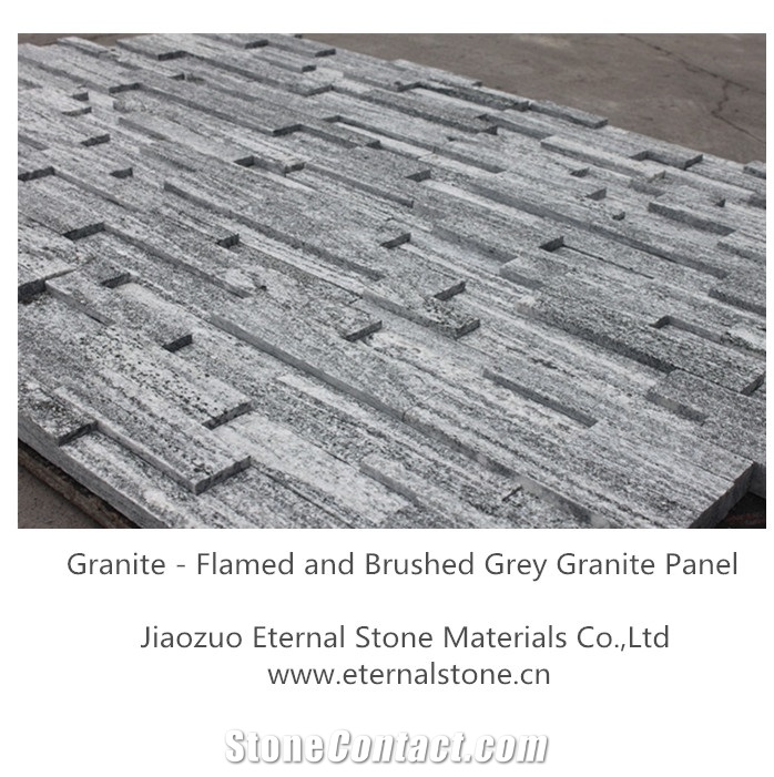 Grey Granite Cultured Stone and Panel