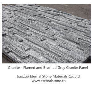 Grey Granite Cultured Stone and Panel