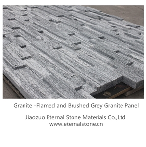 Grey Granite Cultured Stone and Panel