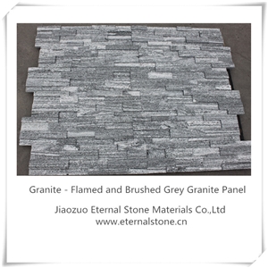 Grey Granite Cultured Stone and Panel