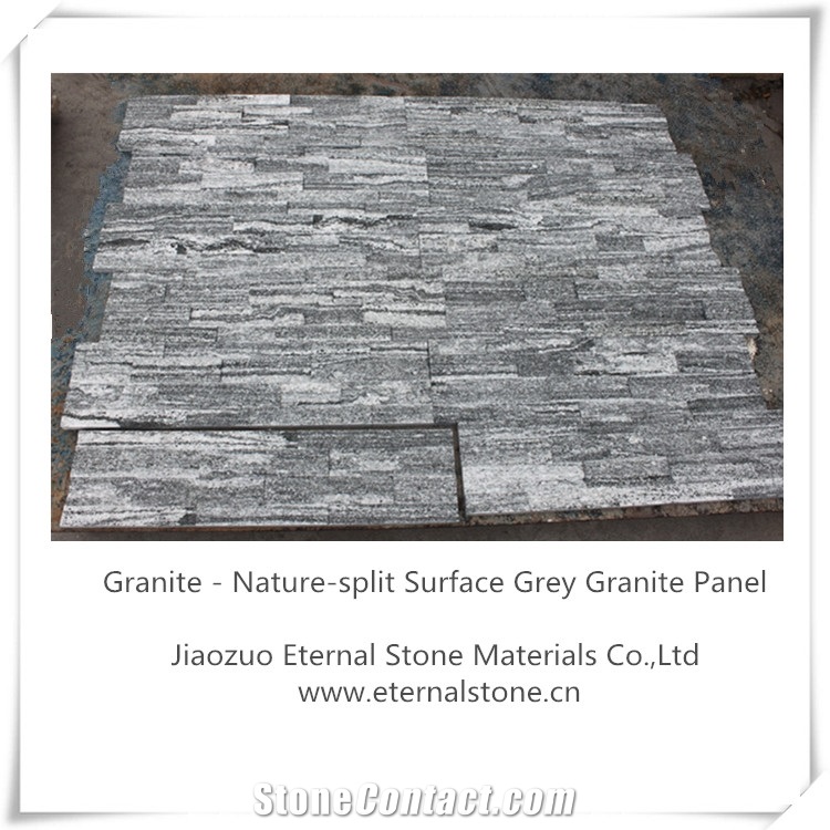 Grey Granite Cultured Stone and Panel