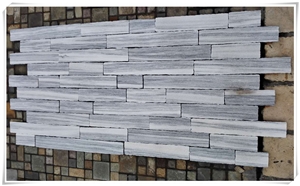 Marble Ruled White Wallstone for Building and Walling