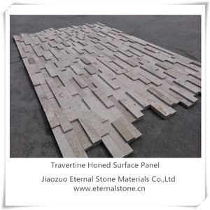 Multicolor Travertine Cultured Stone and Panel