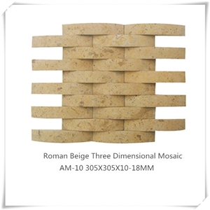 Natural Stone Am-10,Am-14,Am-21,Am-28 Three Dimensional Mosaic Product