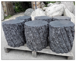 Natural Stone Bench and Table